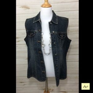 Chico's Denim Vest| 1-56